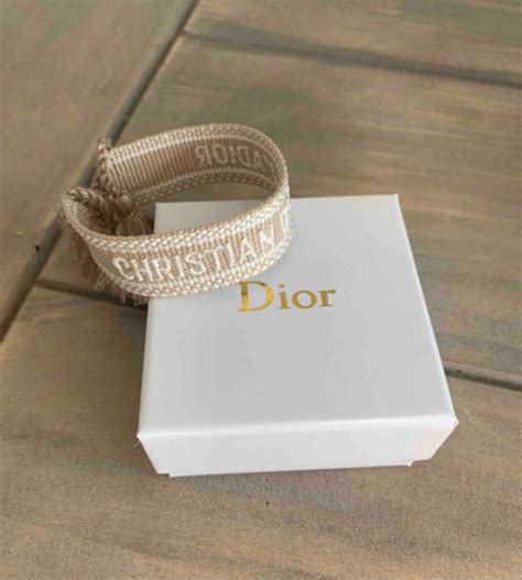 bracelet dior tissu imitation|authentic dior jewelry.